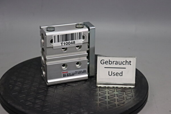 Rexroth 0822063002 Pneumatischer F&uuml;hrungszylinder 8 bar used