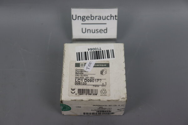 Telemecanique LC1D0901P7 006133 230V 50/60Hz LC1 D0901P7 006133 Sch&uuml;tz sealed
