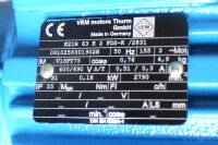Seybert & Rahier Sera R 409.1-18E diaphragm pump + VEM K21R 63 K 2 FDS-K motor defective