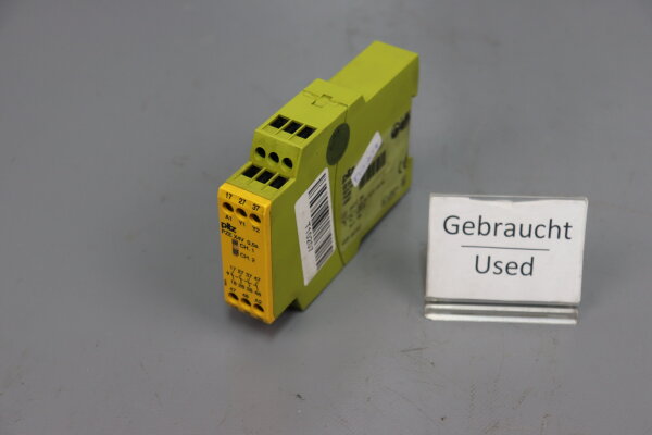 Pilz PZE X4V 774580 Sicherheitsrelais PZEX4V used defect
