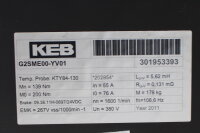 KEB G2SME00-YV01 Servomotor 380V 1600/min 20,9kW unused