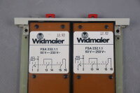 Siemens 6EV500-1BC Modul 6EV5001BC + 2x Widmaier FSA232.1.1 60-250V unused