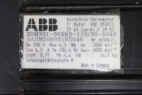 ABB SDM301-005N2-110/30-5040 Servomotor 1,4kW 6000rpm used