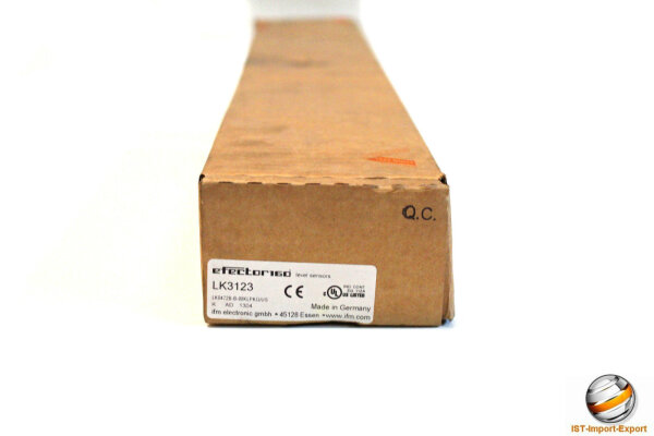Ifm Efector 160 LK3123 LK0472B-B-00KLPKG/US Füllstandsensor
