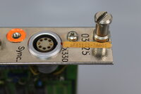 Siemens Sumerik 3 6FX1123-7AA01 E: D 00 Servo Interface 6FX1123 7AA01 used
