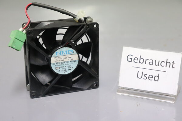 NMB 3110KL-05W-B50 24VDC 0.15A 79x79x24mm DC Fan Used
