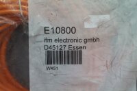 IFM Electronic E10800 Anschlusskabel mit Buchse unused ovp