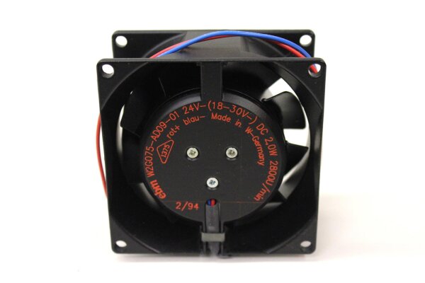 Ebm Papst W2G075-AD09-01 L&uuml;fter 24V DC 2W 2800 1/min unused