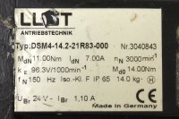 LUST Antriebstechnik DSM4-14.2-21R83-000 Servomotor 3000/min used
