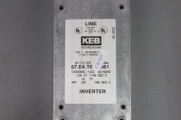 KEB 07.E4.T60-0061 Inverter 240V 50/60hz used