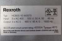 Rexroth Servo Drive HCS03.1E-W0070 + CSH01.1C-PB-ENS-NNN-MEM-S2-S-NN-FW