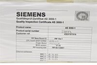 Siemens PIP10-1E AS3000 MEV-10114-004 8-28 VDC 3.15A CLASS 2 POWER SUPPLY TYPE 1