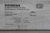 Siemens PIP10-1E AS3000 MEV-10114-004 8-28 VDC 3.15A Power Supply Unused OVP
