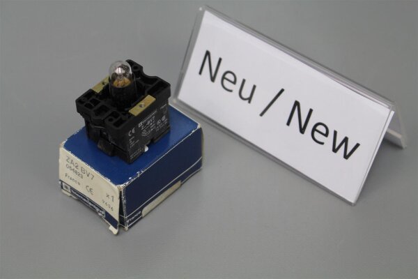 Telemecanique ZA2 BV7 Lampenfassung unused OVP