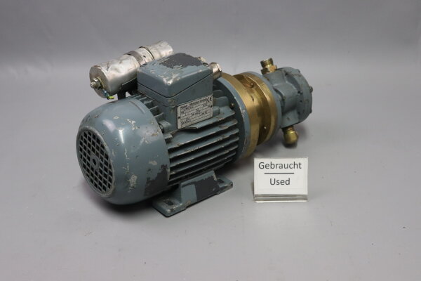 Kaiser Motor EN 63B/4Cs Elektromotor 50/60Hz 0.12/0.19kW 1400/1600/min used