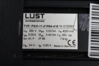 Lust Servomotor PSM-11-21R84-415 conncetor damaged