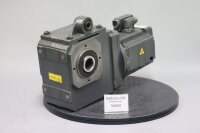 Siemens 1FK7060-5AF71-1DU5-Z Getriebemotor Z:B26+G24+H13+Q23 i=34,554 Used