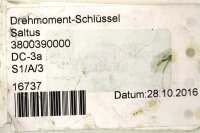 Saltus DC-3a Drehmoment-Schl&uuml;ssel 3800390000 used