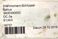 Saltus DC-3a Drehmoment-Schlüssel 3800390000 used