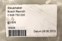 Rexroth Steuerkabel 0 608 750 005 unused