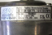 SEW Incremental Encoder OG 72 DN 1024 TTL ES2T used