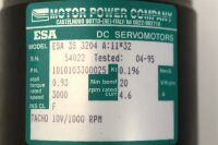 Motor Power Company Servomotor ESA 3S 3204 unused