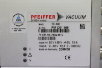 Pfeiffer TC 400 PM C01 805 A Turbomolekular Pumpen Controller Electronic Drive used