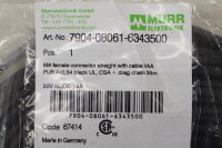 Murr 7904-08061-6343500 M8 female connector straight with...