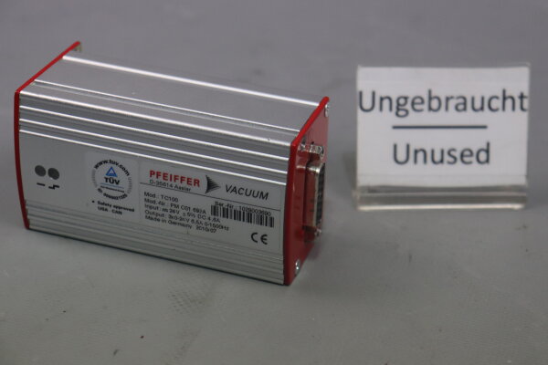 Pfeiffer TC 100 Controller f&uuml;r Turbomolekularpumpen &amp; Systeme unused