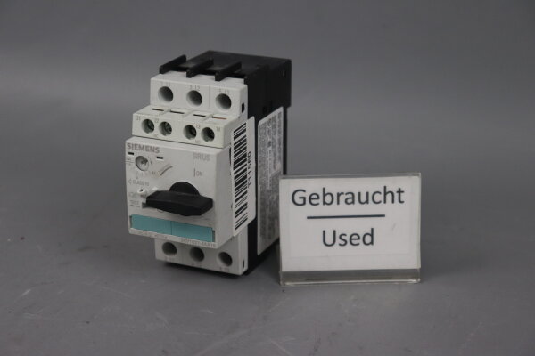 Siemens 3RV1021-4AA15 3RV1021 4AA15 Motorschutzschalter used