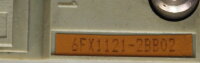 Siemens 6FX1121-2BB02 Used