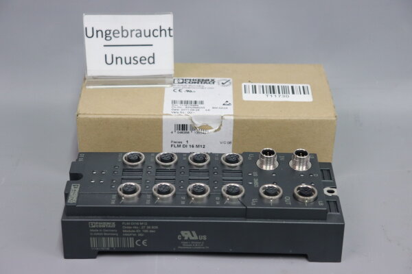 Phoenix Contact FLM DI 16 M12 Profibus 2736835 unused OVP