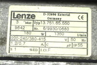 Lenze 13.751.65.550 Motor + Getriebe 12.311.40.363 i=7