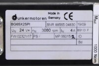 Dunkermotoren BG65X25PI Motor + SGF120 Getriebe i=15 Unused