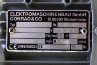 Conrad &amp; Co Elektromaschinenbau 0,18 kW 1315 rpm DR 63B-4 Motor + Bonfiglioli VF30P Getriebe used