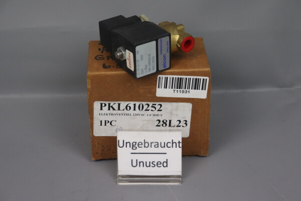 Alcon PKL610252 Elektroventil 21-24-21-15 220V 50Hz 6.5Bar unused