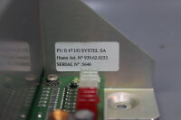 Hamo AG PU II 47 I/O SYSTEL SA 939.62.0253 used