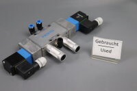 Festo JMVH-5-1/4-B 19136 V702 Magnetventil + 2x Festo...