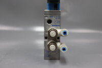 Festo MVH-5-1/4 B 19701 MO02 + Festo MSV-3  119807 + Festo U-1/4 B used