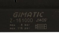 Gimatic Z-16100D J1409R Pneumatik linear Antrieb used