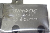 Gimatic LS-32-DX J2267 Pneumatik linear Antrieb unused