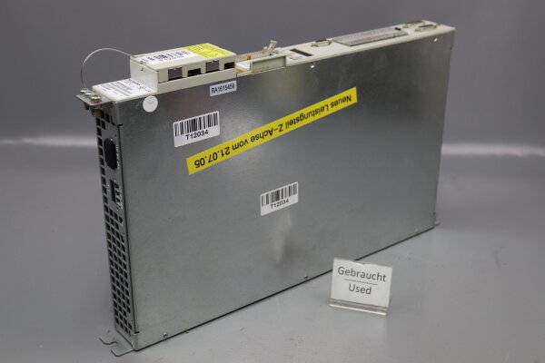 Siemens 6SN1123-1AA00-0BA1 Simodrive LT-Modul Int. 25A Version A 6SN1122-0BA12-0AA0 used