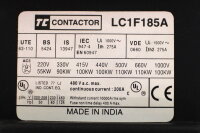TC LC1F185A Contactor Leistungsschütz unused