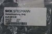 Sick Stegmann KUP-0610-B 6/10mm Wellenkupplung unused
