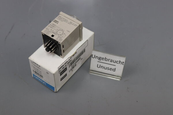 Omron H3CR-A 24-48 V AC 12-48V DC Zeitrelais unused OVP