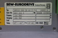 SEW EURODRIVE BPS10-200-20-40-P-710 18889B Netzversorgung Used
