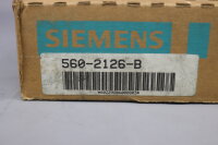 Siemens 560-2126 TI Remote Channel Controller 560-2126-B...