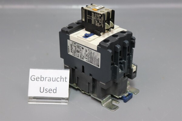 Telemecanique LC1D50 Sch&uuml;tz + LA1DN11 Hilfskontaktblock used