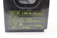 Landis &amp; GYR LGK16.322A27 Feuerungsautomat 220-40V used