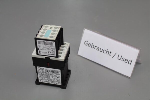 Siemens 3RT1016-1BB41 + 3RH1911-1HA22 + 3RT1616-1DG00 Sch&uuml;tze used